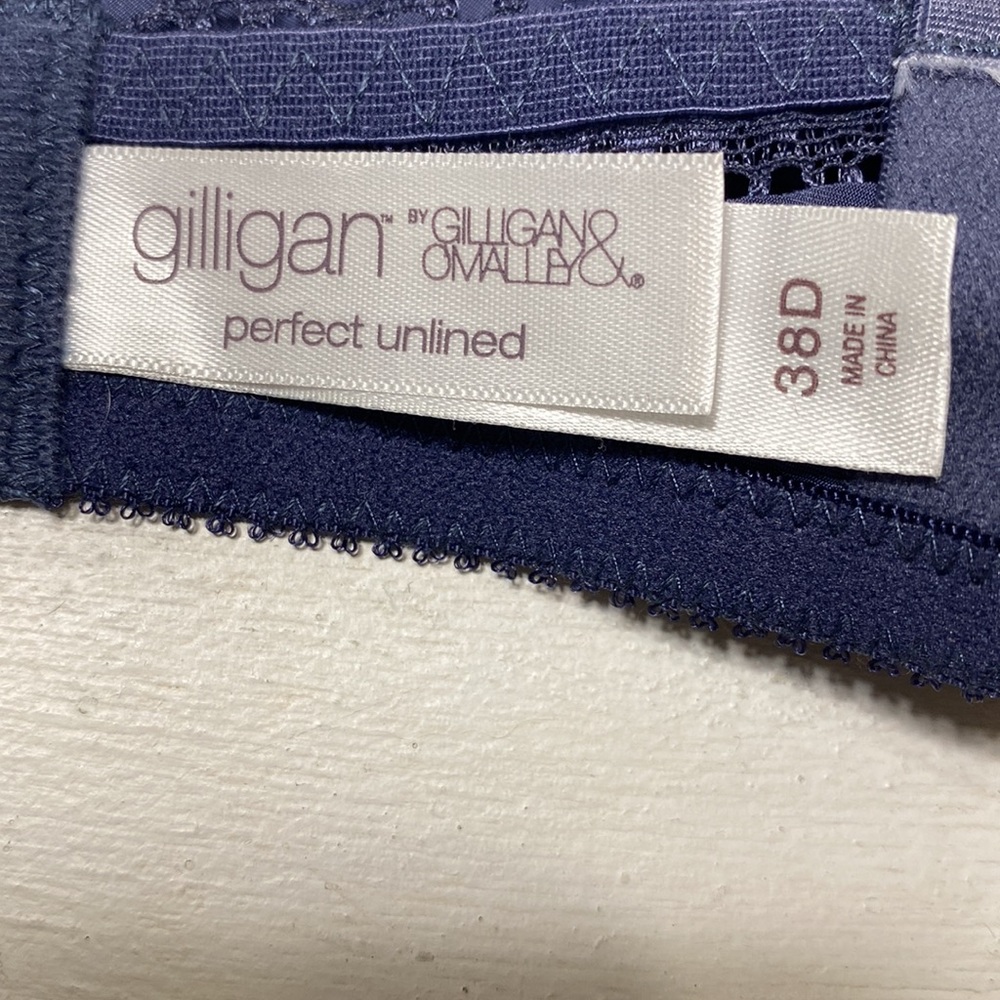 COPY - Gilligan Perfect Unlined bra, Zephyr blue. 38D - Picture 2 of 5